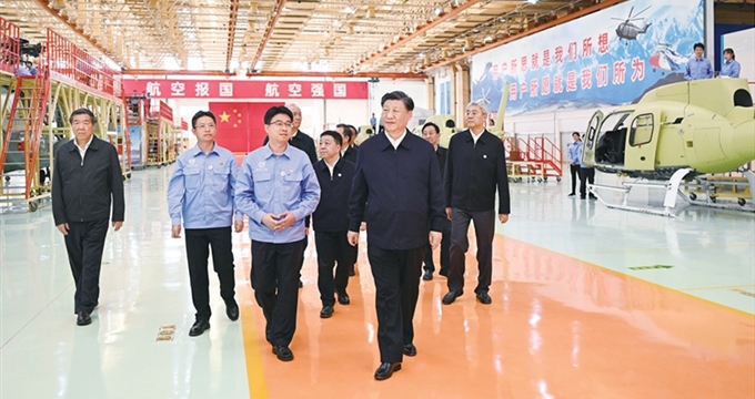 習近平：開(kāi)創(chuàng  )我國高質(zhì)量發(fā)展新局面